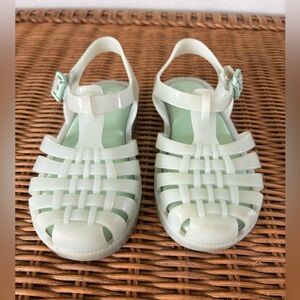 Mint Green Mini Melissa sandals Size 9